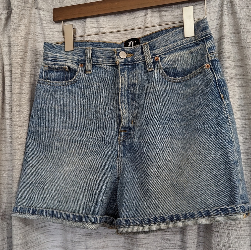 BDG Mom High-Rise Denim Shorts - Picture 2 of 6